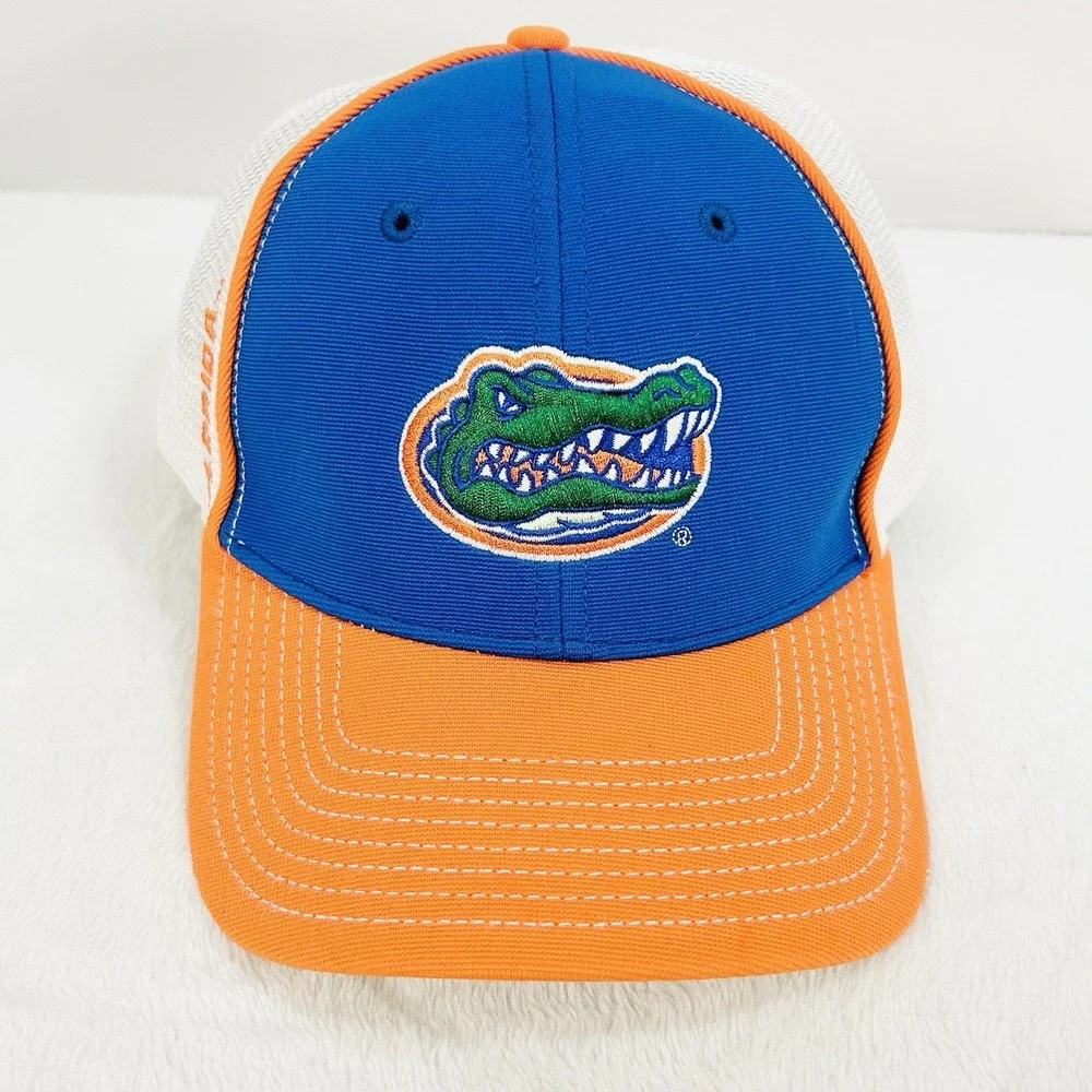 Florida Gators Signatures Trucker Hat Cap Adjustable Strapback Blue NCAA College